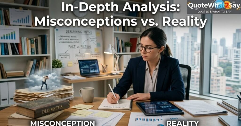 In-Depth Analysis: Misconceptions vs. Reality
