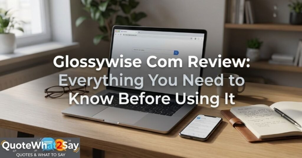 Glossywise.com Review 2026: What Is Glossywise and How Does It Work?