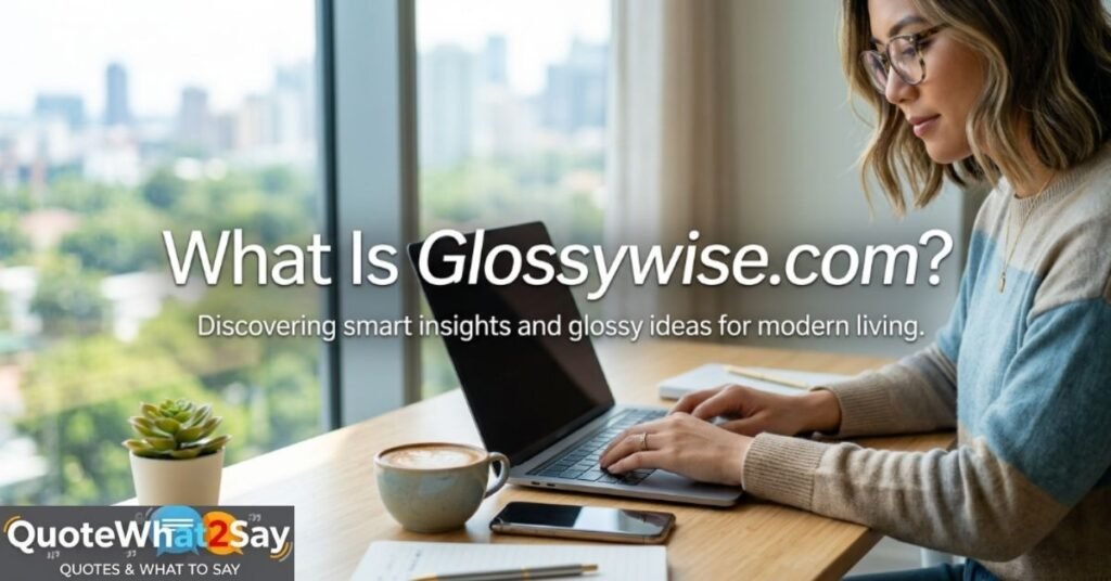 What Is Glossywise.com?