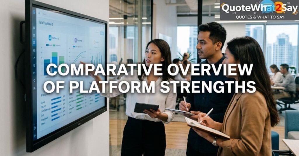 Comparative Overview of Platform Strengths