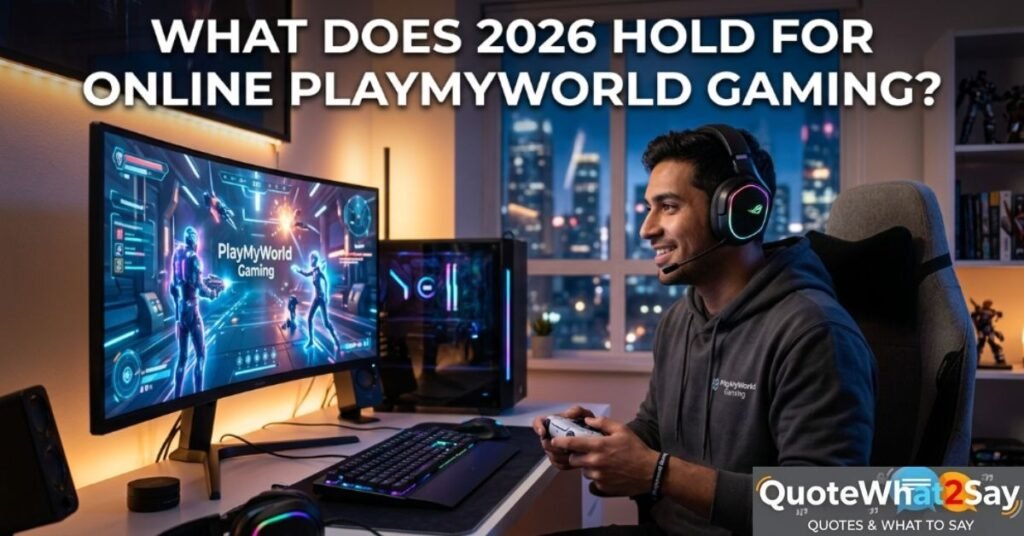 What Does 2026 Hold for Online PlayMyWorld Gaming?