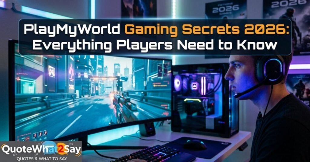 PlayMyWorld Review 2026: Gaming Secrets, Features & Everything Players Need to Know