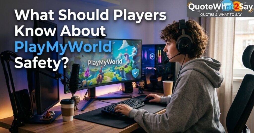 What Should Players Know About PlayMyWorld Safety?
