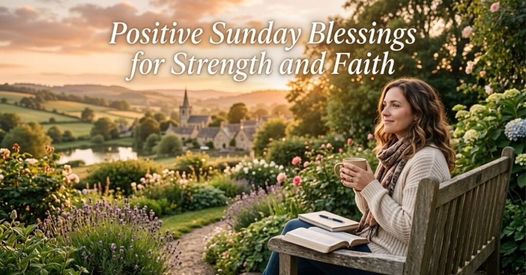 Positive Sunday Blessings for Strength and Faith