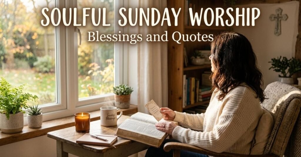 Soulful Sunday Worship Blessings and Quotes
