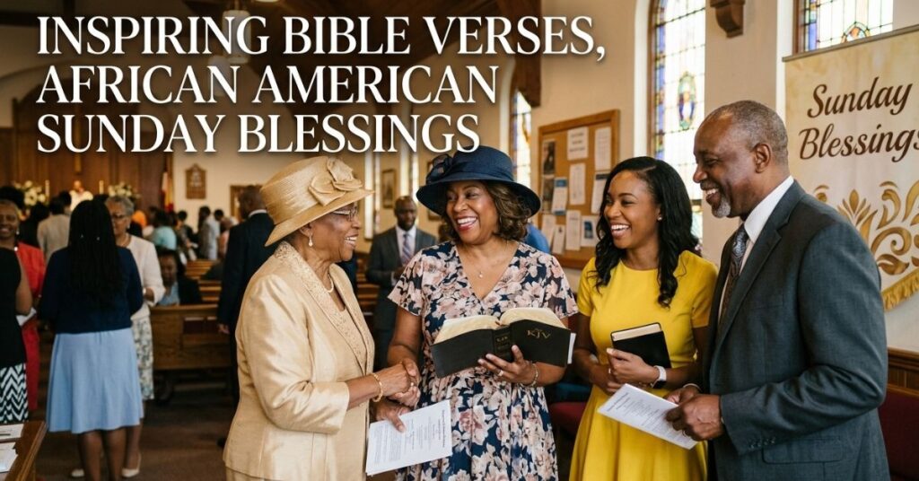 Inspiring Bible Verses, African American Sunday Blessings